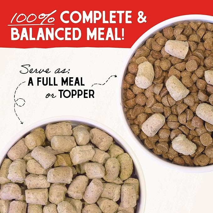 Stella & Chewy's Freeze-Dried Raw Chicken Meal Mixers- Dog Food Topper and Mixer - Made with 95% Cage-Free Chicken, Organs & Bone - Perfect for Picky Eaters - Grain-Free - 1oz (Pack of 2)