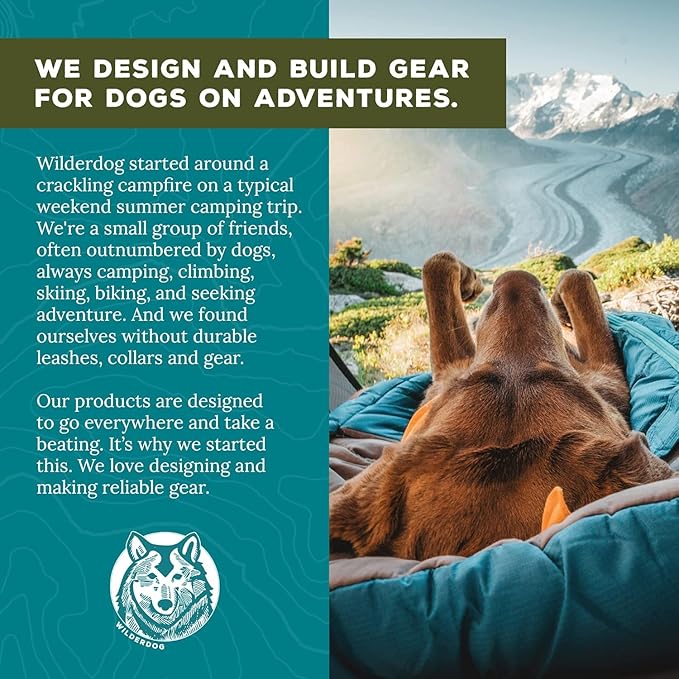 Wilderdog Dog Bandana with Lightweight Quick Drying Poly-Blend Mesh Material in Americana