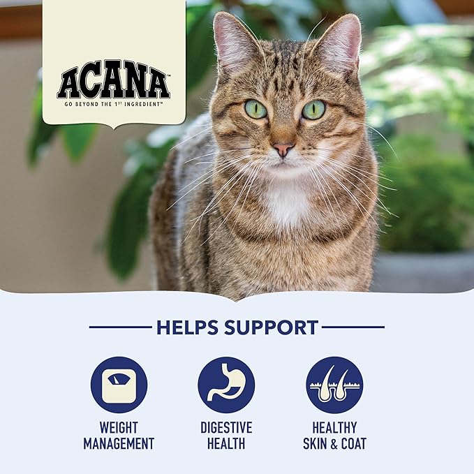 ACANA Indoor Entrée Fish Recipe Dry Cat Food 4lb Bag