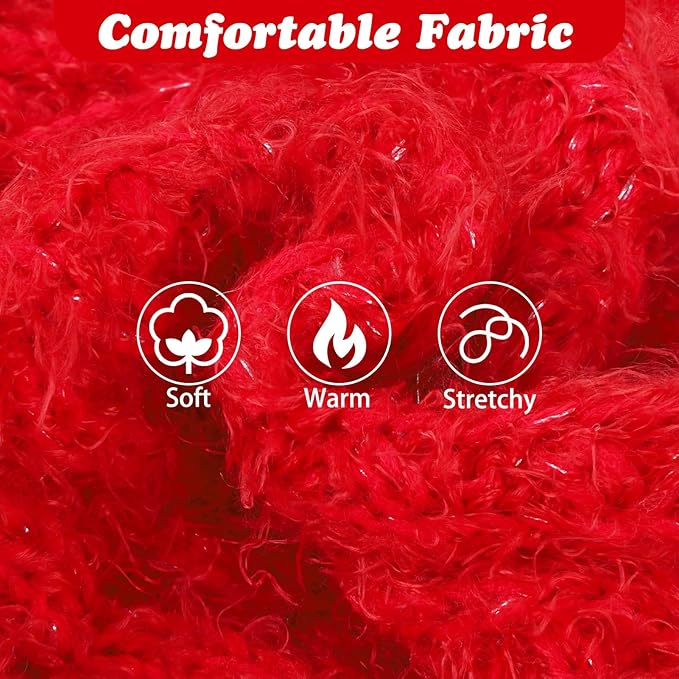 Turtleneck Small Dog Sweaters - Classic Cable Knitwear Winter Coat for Small Medium Dogs Male Female Puppy Dog Cold Weather Clothes Girls Boys, Red, XS