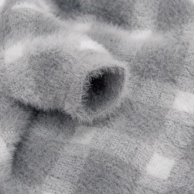 Dog Sweater, Sweaters for Small Dogs, Warm Soft Pet Clothes for Puppy, Medium Large Cat, Dogs Girl or Boy, Dog Shirt for Winter Christmas (Grey, Medium)