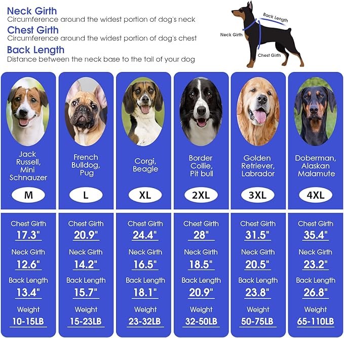 ASENKU Dog Sweater, Dog Sweaters for Medium Dogs, Warm Pullover Doggie KnitTurtleneck Warm Clothes for French Bulldog, Boston Terrier（Royal Blue, L）
