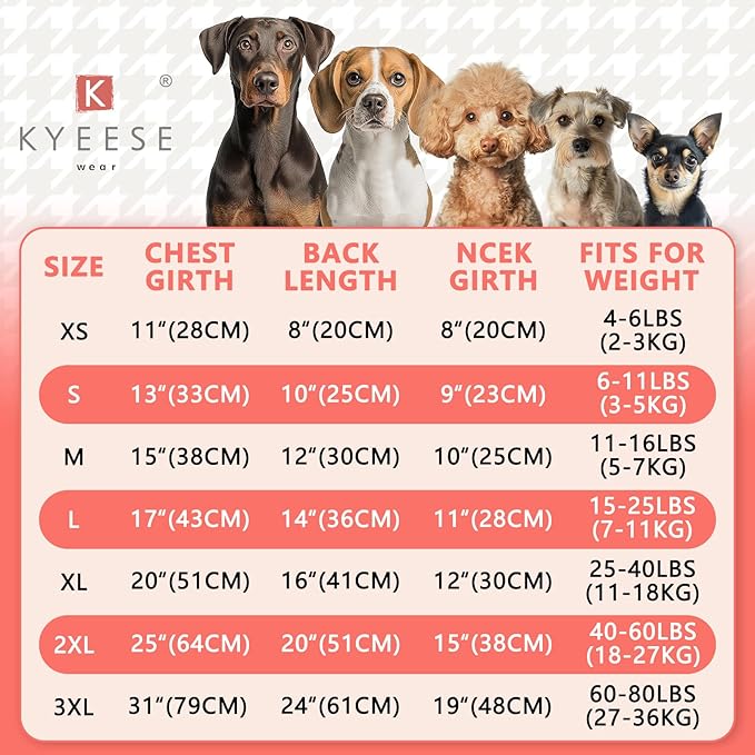 KYEESE Dog Pajamas Striped Clothes Pet PJS Lightweight Doggie Jammies 4 Legs Outfit Soft Dog Pajamas Cozy Pet Clothes Onesie Comfortable PJS for Medium Dogs Doggie Onesie,Green Striped, XX-Large