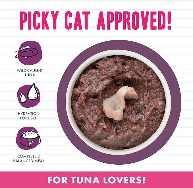 Weruva Best Feline Friend (B.F.F.) Tuna & Tilapia Twosome with Tuna & Tilapia in Gelée Cat Food, 5.5oz Can (Pack of 24)