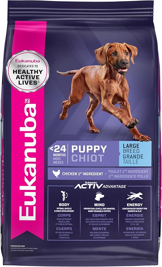 Eukanuba Puppy Large Breed Dry Dog Food, 30 lb Bag