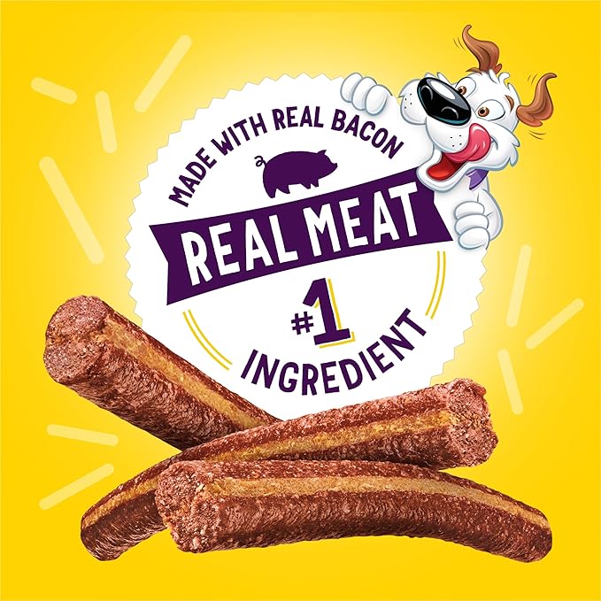 Purina Beggin' Flavor Stix with Bacon and Peanut Butter Flavor Dog Chew Stix - 40 oz. Pouch