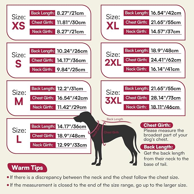 Queenmore Dog Sweaters for Large Dogs Fleece Vest Pullover Dog Jacket with Leash Hole Pet Winter Cold Weather Warm Coats for Large Dogs Pitbull Boy or Girl, Red L