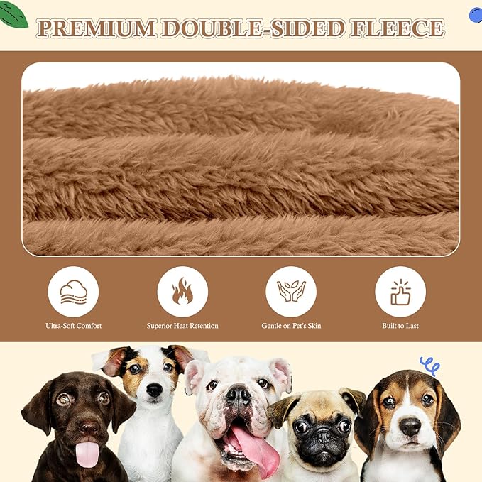 Dog Sweater,Dog Hoodies,Warm Fuzzy Fleece Sweatshirt with Hood & Pocket,Leash Hole,Cozy Cold Weather Pet Clothes Pet Sweater for Small,Medium,and Large Dogs(Coffee,L)