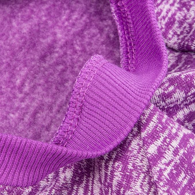 3 Pack Dog Sweater, Dog Sweaters for Small Dogs, Warm Soft Pet Clothes for Puppy, Medium Large Cat, Dogs Girl or Boy, Dog Shirt for Winter Christmas (Pink+Purple+HotPink, XX-Small)