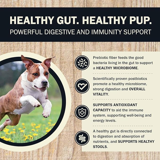 Redbarn Powerfood Air Dried Dog Food for Digestive Gut Health - 85% Real Ocean Whitefish with Prebiotics & Postbiotics - Non-GMO Dry Full Feed or Topper Made in USA - 2lb