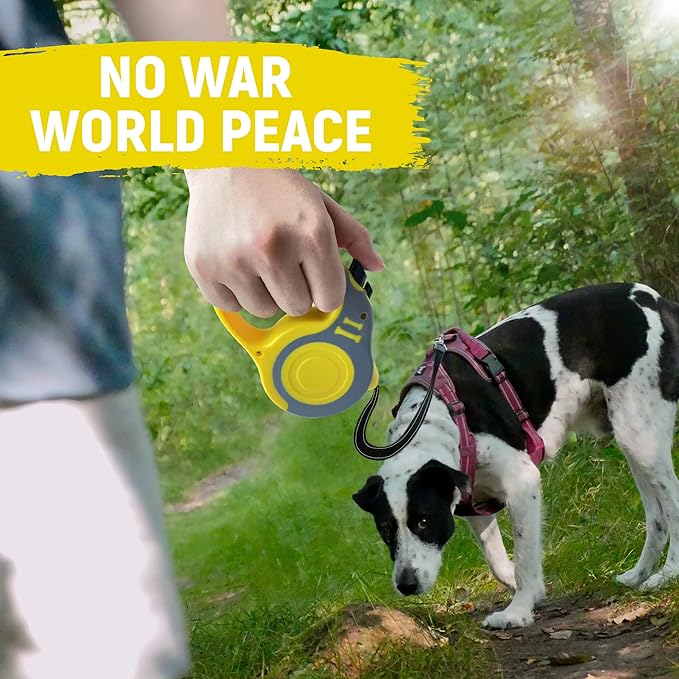 LIEVUIKEN Retractable Dog Leash Automatic Telescopic Tractor Dog Tape, Pet Tape 10/16 FT Durable and Convenient, with Folding Bowl, Dispenser, Rubbish Bags, Suitable for Small and Medium Dogs
