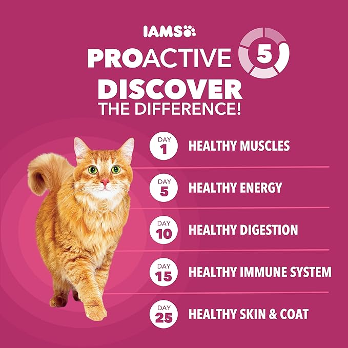 IAMS Proactive Health Adult Urinary Tract Health Dry Cat Food with Chicken, 7 lb. Bag