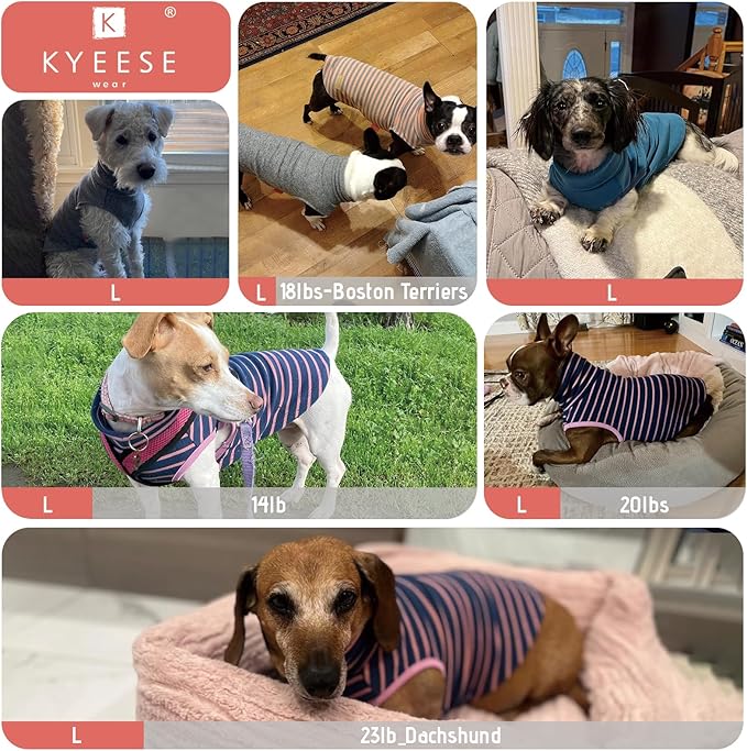KYEESE 2Pack Dog Sweater Pullover Dog Sweaters for Small Dogs Girl Stretchy Pet Sweatshirt Small Pets Sweaters Turtleneck Pet Coats Warm Pets Clothes Soft Dogs Clothes