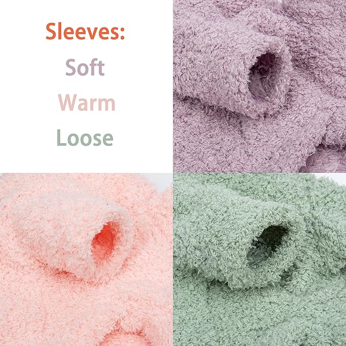 Dog Sweater, 3 Pack Sweaters for Small Dogs Girl, Dog Clothes for Medium Dogs Male or Boy, Ultra Soft and Warm Puppy Coat for Winter Christmas (X-Large, Light Pink+Lake Green+Light Purple)