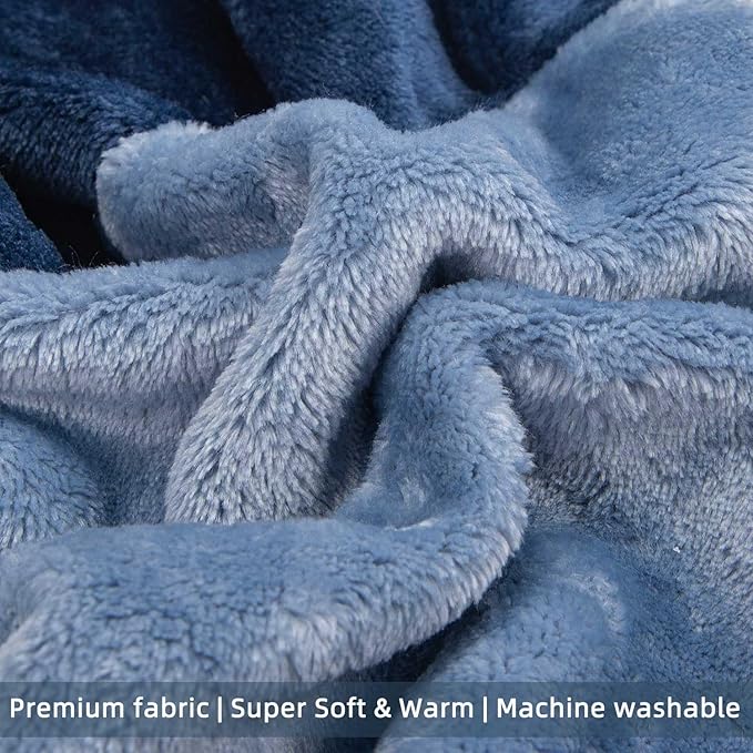 FabriCastle Dog Hoodie Sweater for Small Dogs Boy and Girl, Dog Clothes S XS XXS Puppy Sweatshirt, Pet Outfit, Cat Clothing Super Soft Warm Snap On Closure (Blue-Navy, XX-Small)