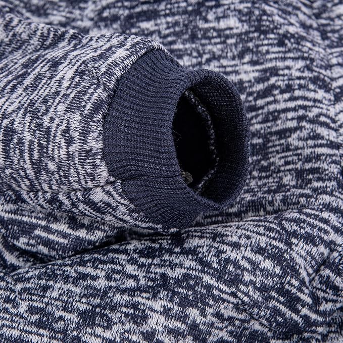 Dog Sweater, Sweaters for Small Dogs, 2, 3 Pack Warm Soft Pet Clothes for Puppy, Medium Large Cat, Dogs Girl or Boy, Dog Shirt for Winter Christmas (Buckle Grey+Navy+Blue, X-Small)
