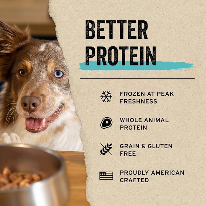 Vital Essentials Freeze Dried Raw Protein Mix-in Dog Food Topper, Turkey Mini Nibs Topper for Dogs, 6 oz