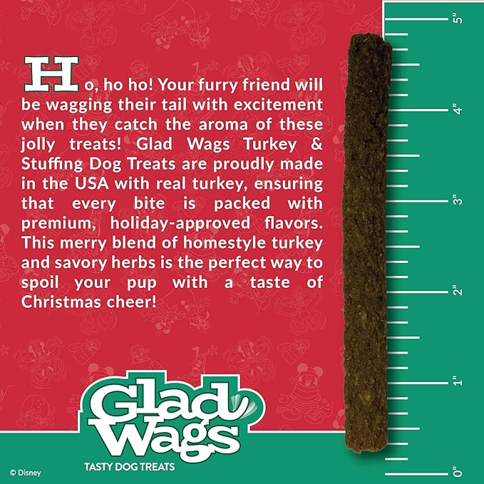 Disney Turkey & Stuffing Dog Treats, 12oz Bag
