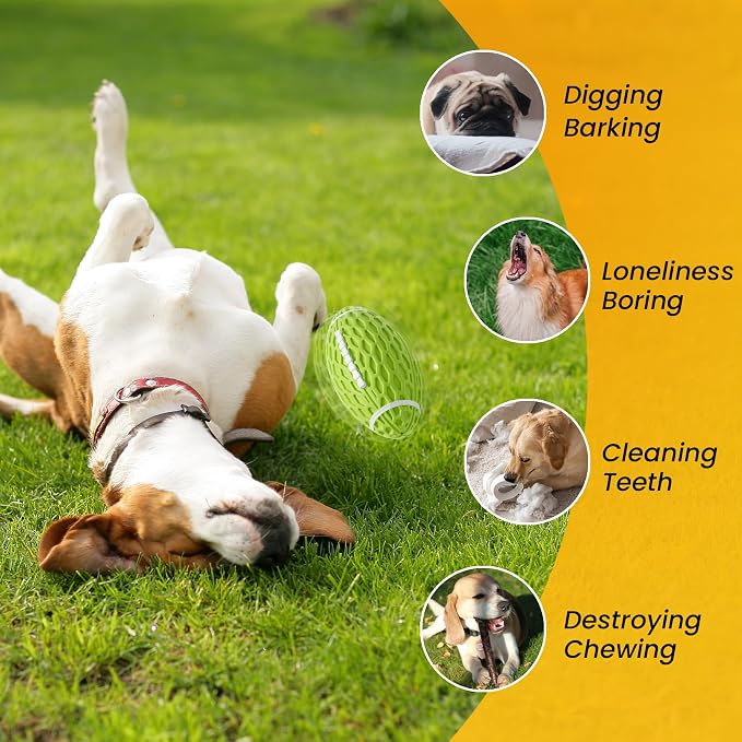 Puppy Toy, 3 Pack Interactive Squeaky Dog Balls for Small Dogs