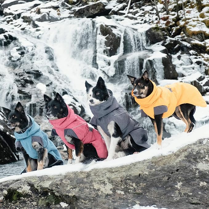 Hurtta Expedition Parka, Winter Dog Coat, Buckthorn, 18XS