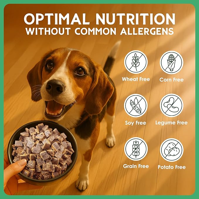 Farmland Traditions The Good List Air-Dried Dog Food, Premium Chicken & Bone Broth for Dogs, Protein Rich & Grain-Free Nutrition, 1 Pound Bag