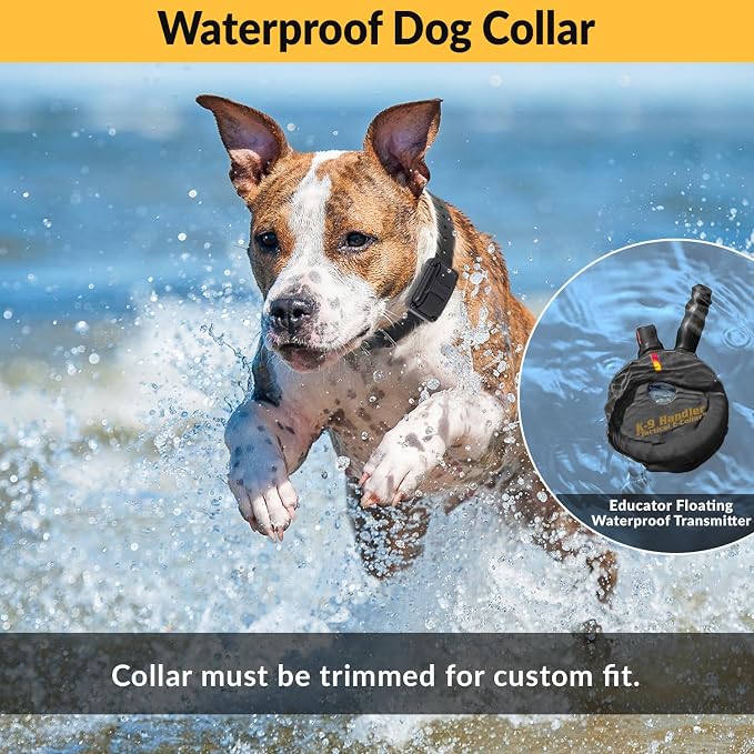 E-Collar Educator K9 Tactical Handler 3/4 Mile Trainer, 2 Dog, 37"