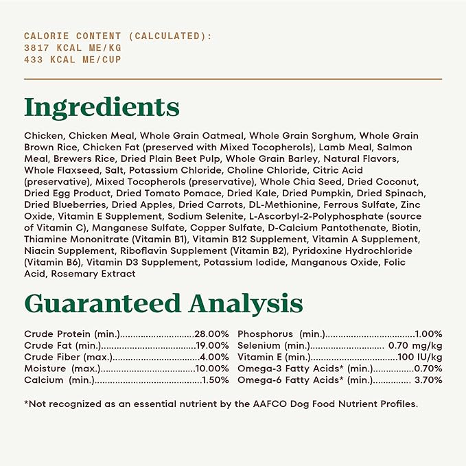 Nutro Ultra Adult Toy Breed Dry Dog Food, Chicken, Lamb and Salmon Protein Trio, 3.5 lb Bag