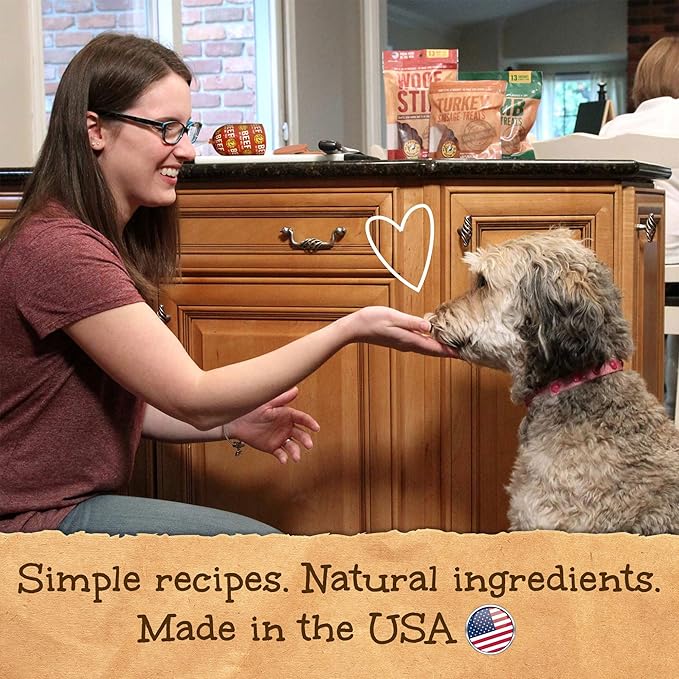 Happy Howie's Soft Meat Roll Treat - Soft Dog Food Beef Rolls, High Protein, Natural Ingredients, for All Dogs, Made in USA - Beef, 12 Oz (Pack of 1)
