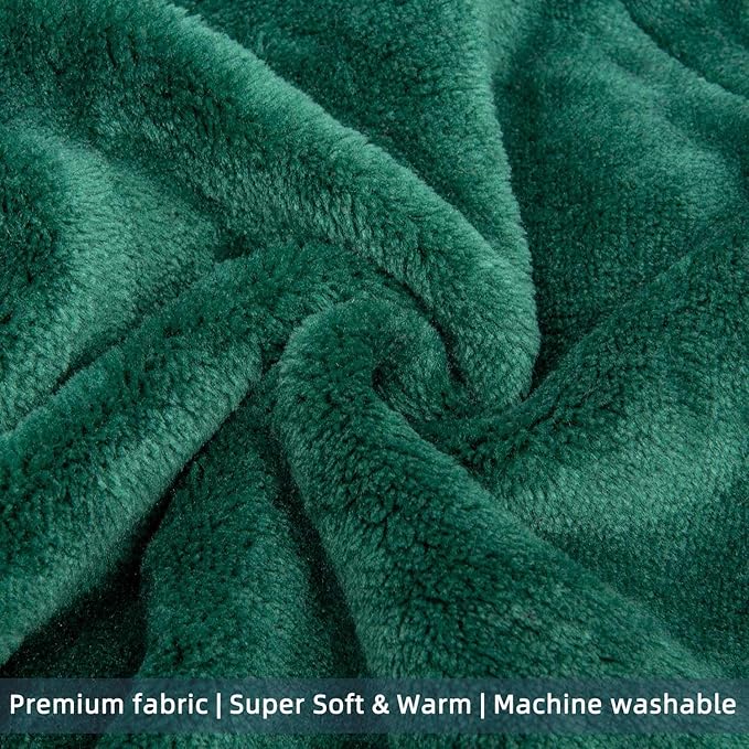 FabriCastle Dog Hoodie Sweater for Small Dogs Boy and Girl, Dog Clothes XS XXS Puppy Sweatshirt, Pet Outfit, Cat Clothing Super Soft Warm Snap On Closure (Dark Green, Medium)