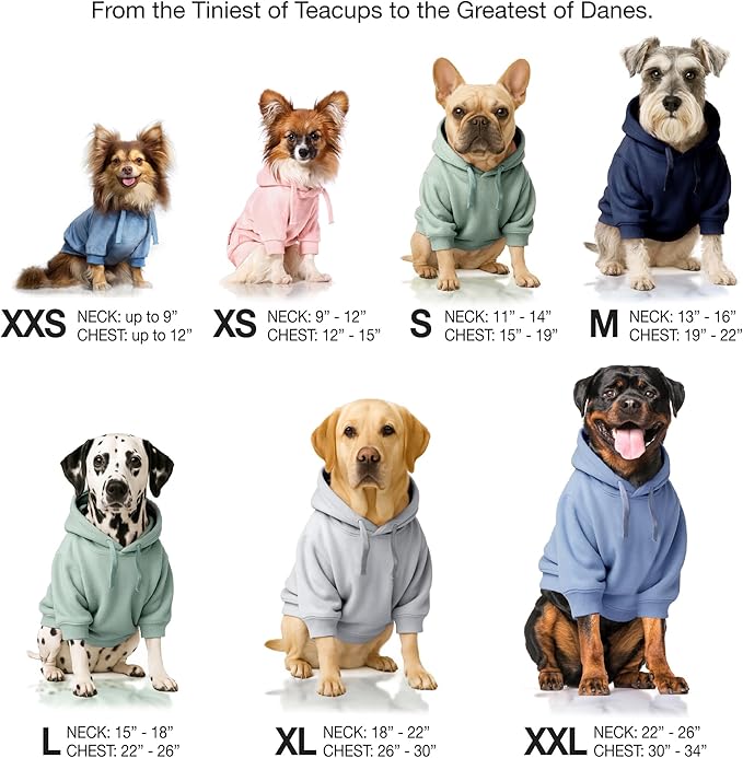Cooper II Organic Cotton Velour Dog Hoodie Pet Coat for Small, Medium and Large Dogs, Coffee Color Block, X-Small (5-12 lbs)