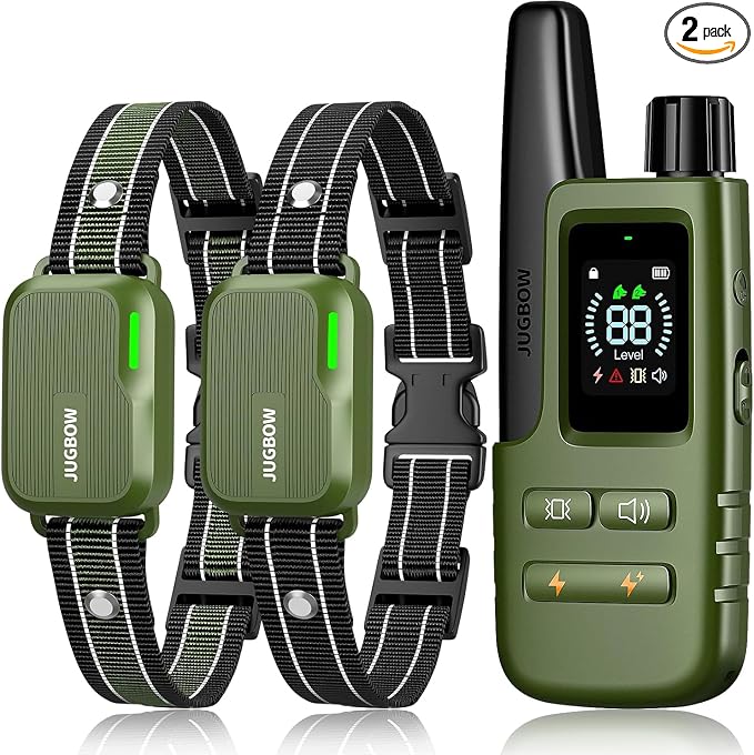 Shock Collar for 2 Dogs with Remote, 4200FT Range, Fits 10-120 lbs
