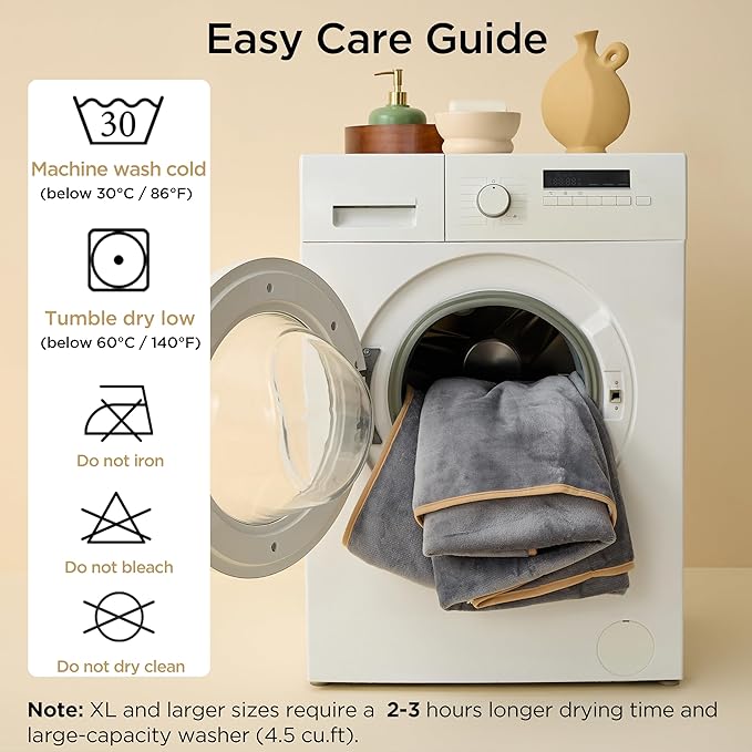 Bedsure Waterproof Dog Blankets for Medium Dogs Washable - Medium Cat Blanket for Couch Protection, Sherpa Fleece Puppy Blanket, Soft Plush Reversible Throw Furniture Protector, 30"X40", Grey