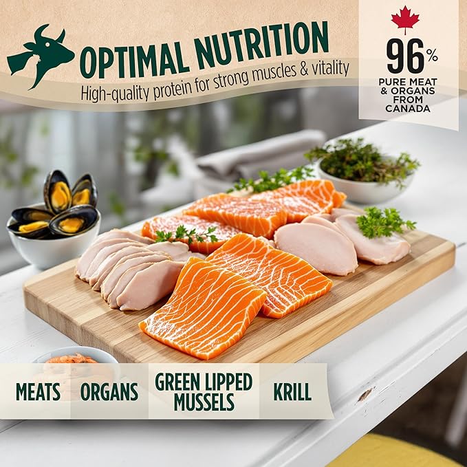 ZEAL Canada Air-Dried Cat Food Chicken Recipe - High Protein, Natural Superfoods, Nutrient Rich, No Fillers, Grain Free, Complete & Balanced (Chicken, 5 oz)