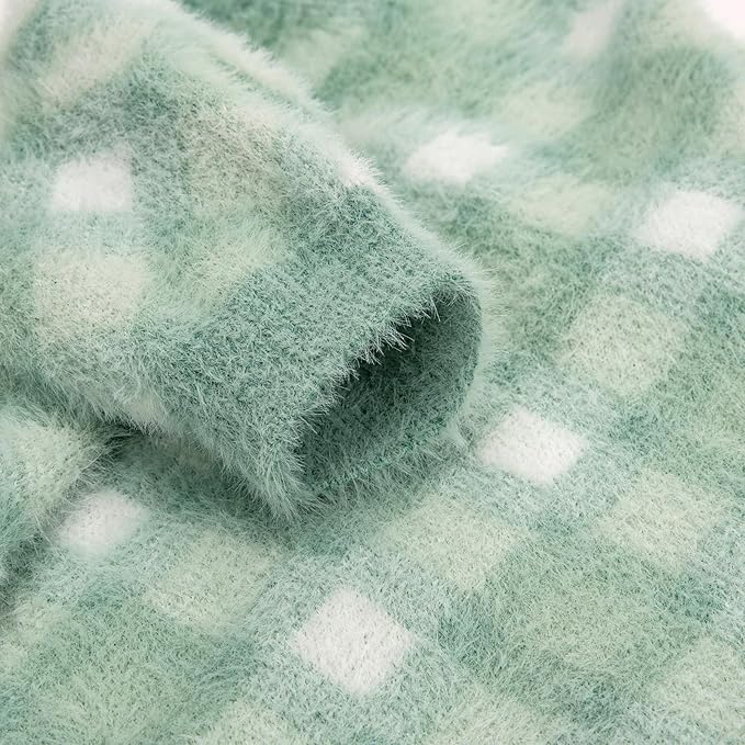 Dog Sweater, Sweaters for Small Dogs, Warm Soft Pet Clothes for Puppy, Medium Large Cat, Dogs Girl or Boy, Dog Shirt for Winter Christmas (Green, Small)