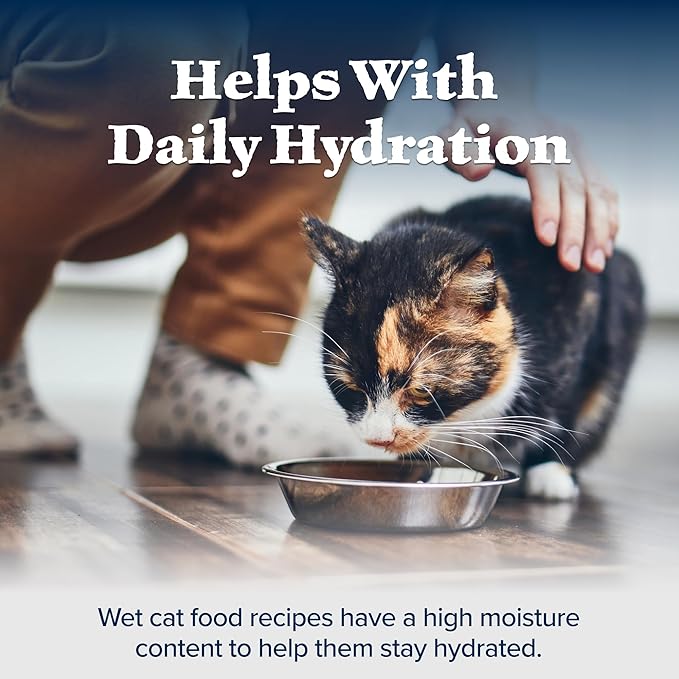 Blue Buffalo Wilderness Rocky Mountain Recipe Natural High Protein Wet Food for Adult Cats, Trout in Tasty Gravy, 5.5-oz cans, Pack of 24