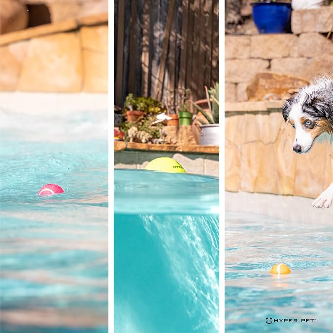 Hyper Pet Mini Tennis Balls for Small Dogs, Pack of 12, Interactive Fetch