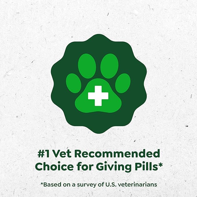 Greenies Pill Pockets for Dogs, Large Size Soft Dog Treats, Chicken Flavor and Peanut Butter Flavor, 7.9 oz. Pouch