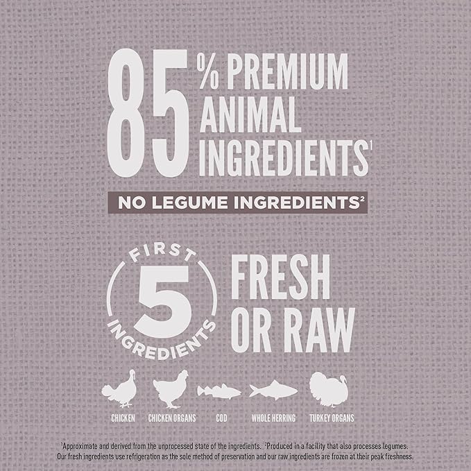 ORIJEN Amazing Grains High Protein Dry Dog Food Fit & Trim Recipe 22.5lb Bag