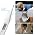 Berrcom Disposable Digital Thermometers Probe Covers Set of 100 Oral Rectal Thermometer Probe Cover Universal Thermometers Sleeves for Adult and Kids