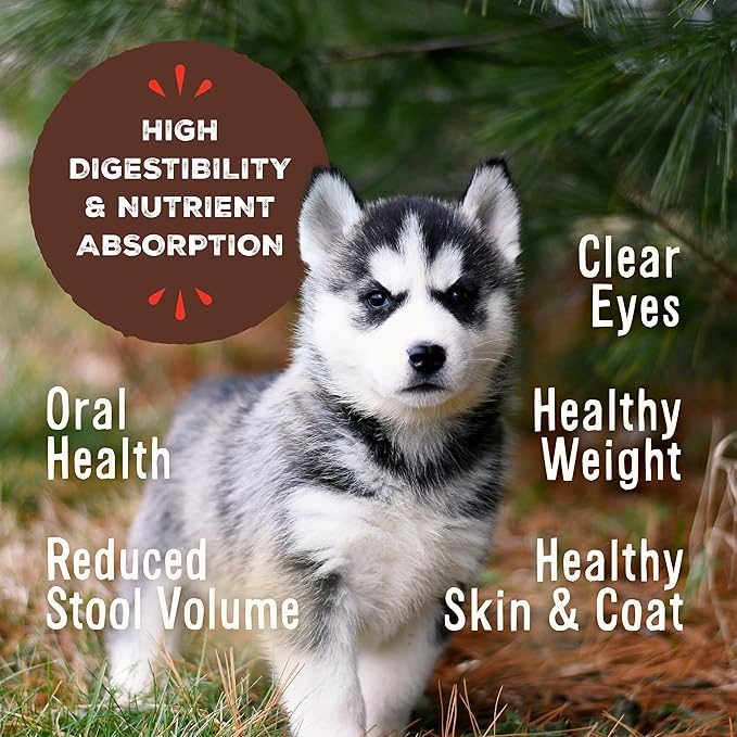 Primal Freeze Dried Puppy Dog Food, Pronto Mini Nuggets; Scoop & Serve, Complete & Balanced Meal; Also Use As Topper or Treat; Premium, Healthy, Grain Free, High Protein Raw Dog Food (25 oz)