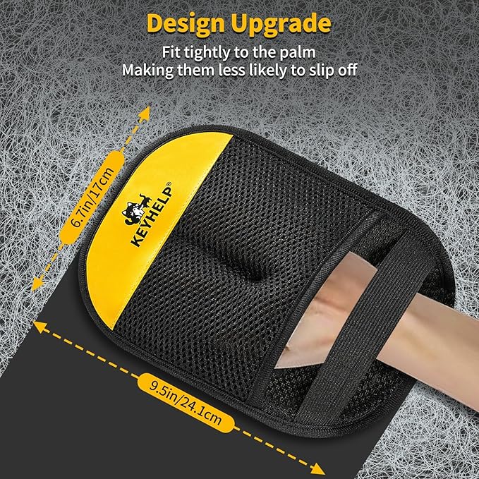 Pet Hair Removal Glove for Dogs & Cats, Newly Upgraded Reusable Electrostatic Pet Hair Glove, Pet Hair Remover Tool for Clothing, Couch, Bed, Carpet, Car Seat