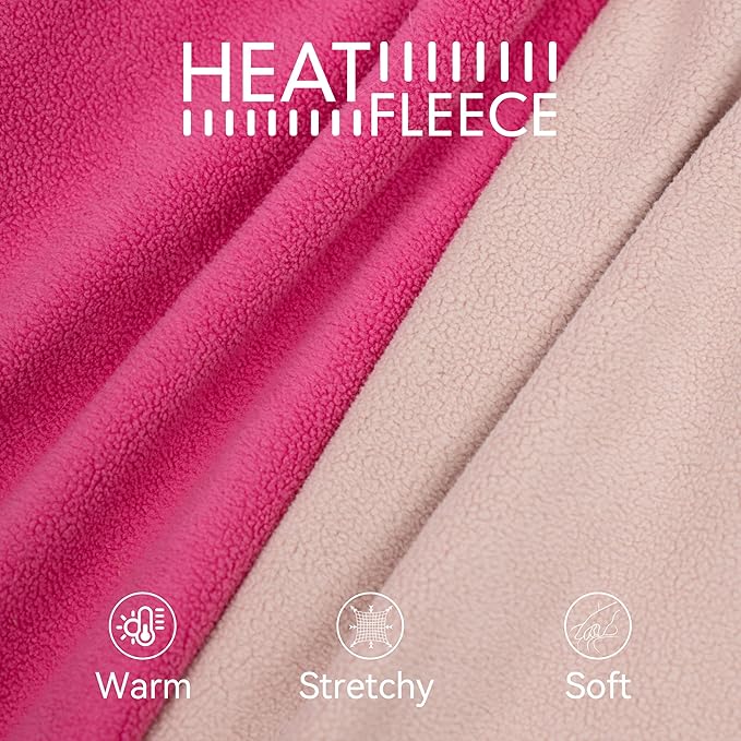 cyeollo 2 Pack 3XL Dog Sweaters for Large Dogs, Strechy Soft Fleece Sweatshirt for Dogs Boy Girl Turtleneck Warm Winter Big Dog Clothes with Sleeves, Pink & Fuschia 3XL