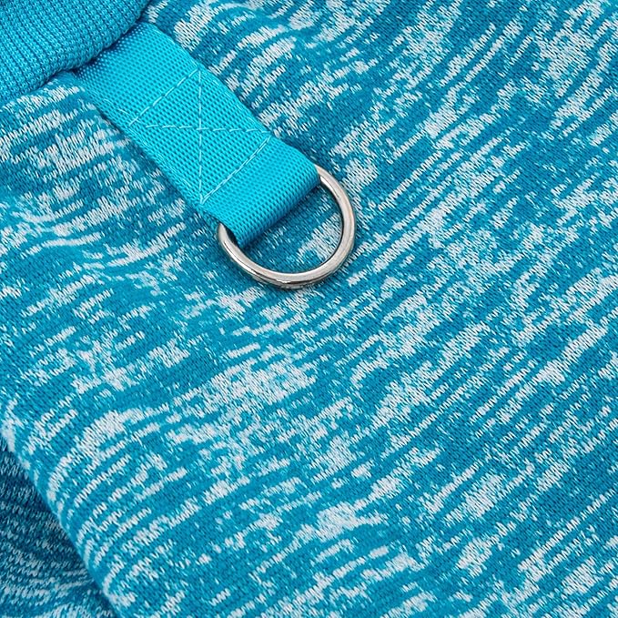 Dog Sweater, Sweaters for Small Dogs, 2, 3 Pack Warm Soft Pet Clothes for Puppy, Medium Large Cat, Dogs Girl or Boy, Dog Shirt for Winter Christmas (Buckle Grey+Navy+Blue, X-Large)