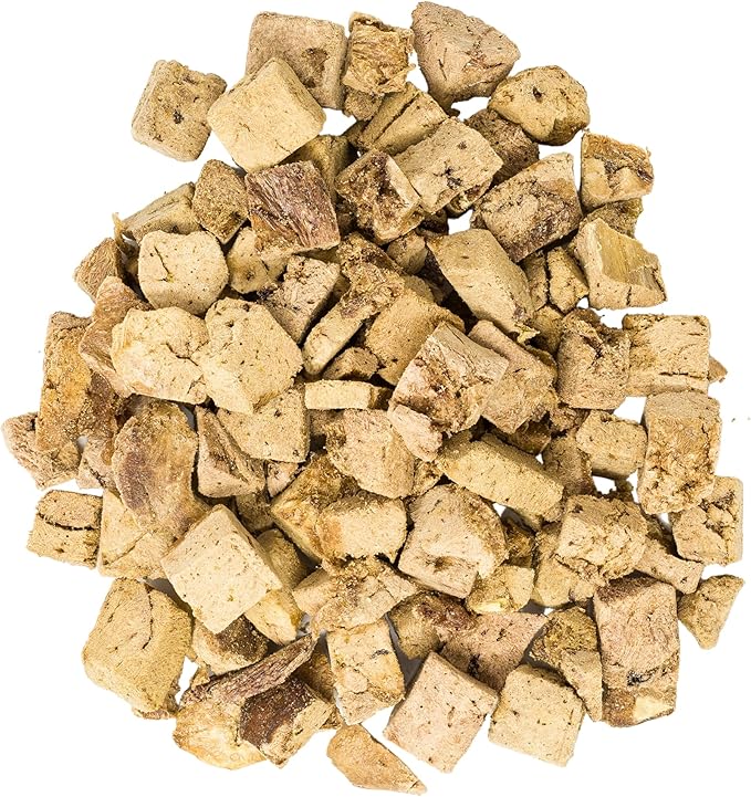 hotspot pets Freeze Dried Chicken Liver Treats for Cats & Dogs -1LB Big Bag-Made in USA- Single Ingredient All Natural, Grain-Free - Perfect for Training, Food Topper or Snack