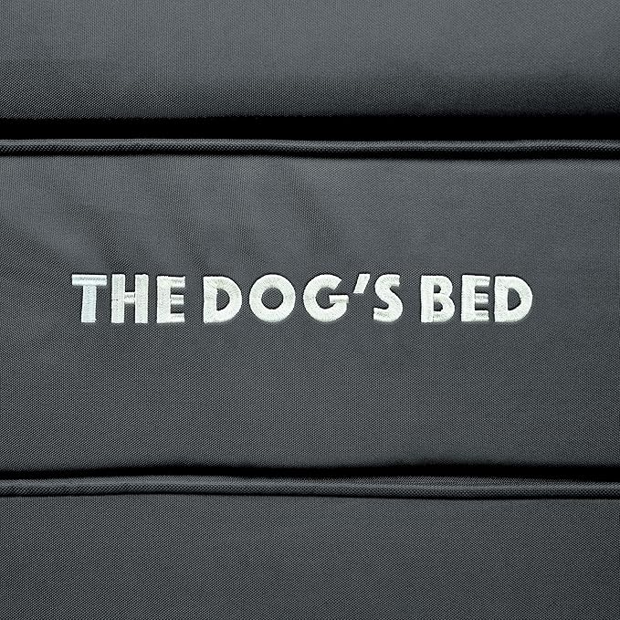 The Dog's Bed Replacement Outer Cover ONLY for The Dog's Bed, Washable Oxford Fabric, Small (Grey with Black Piping) Veterinary Approved