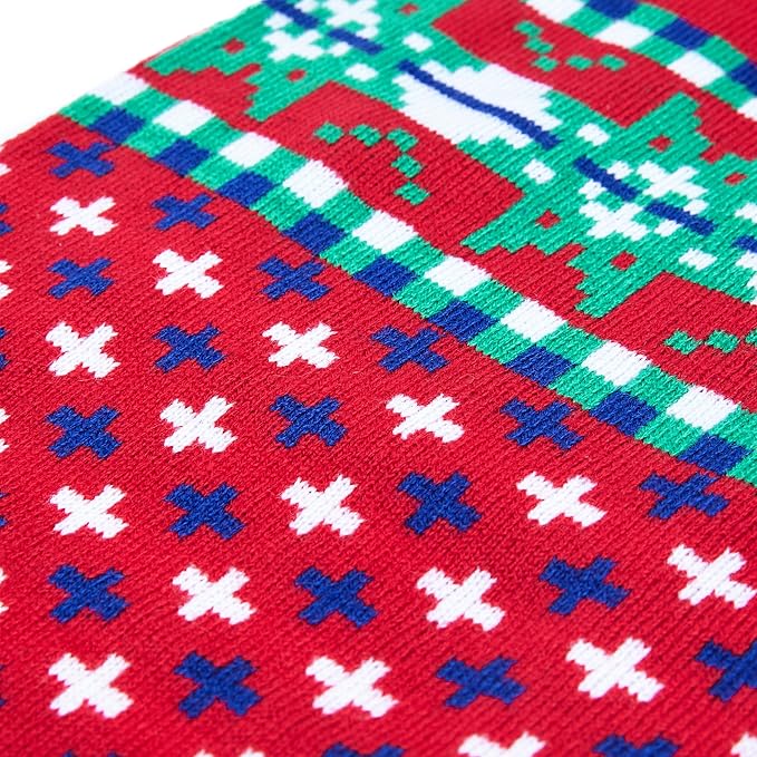 Blueberry Pet for Love of Holiday - Christmas Designer Dog Sweater, Back Length 8", Pack of 1 Clothes for Dogs